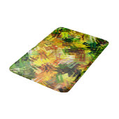 BÄUME ABSTRAKT BADEMATTE (Schrägansicht)