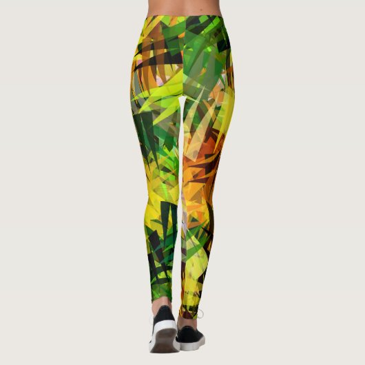 BÄUME ABSTRAKT LEGGINGS (Rückseite)