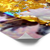 Bäume Ahornbäume Herbstblätter Poster (Ecke)