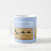 Bäume an der Savannah, Öland, Schweden Tasse (Vorderseite Links)