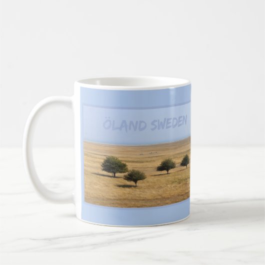 Bäume an der Savannah, Öland, Schweden Tasse (Links)