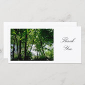 Bäume an einem Fluss - Danke (Vorne/Hinten)