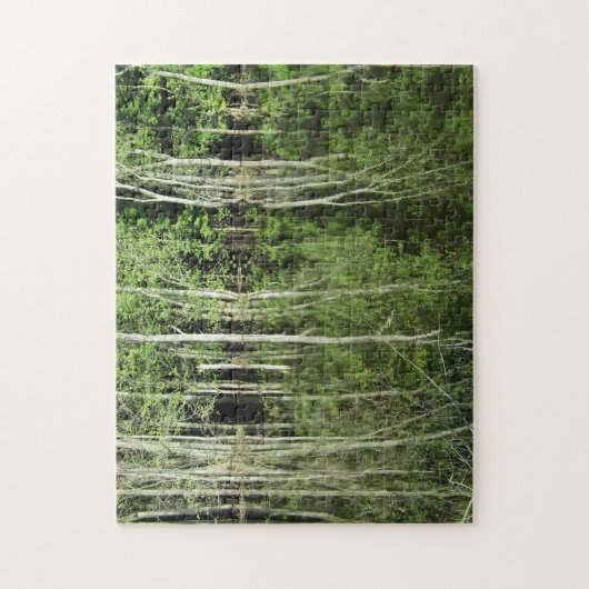 Bäume auf dem Mississippi Puzzle (Vertikal)