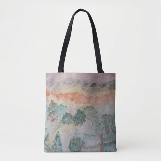 Bäume auf der Bucht Tote Tasche (Vorderseite)