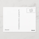 Bäume auf der Postkarte für das Foto Slope 2004 (Rückseite)