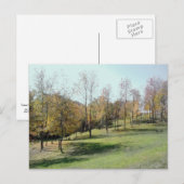 Bäume auf der Postkarte für das Foto Slope 2004 (Vorne/Hinten)