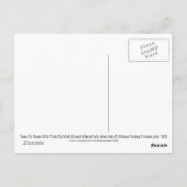 Bäume auf der Postkarte für das Foto Slope 2004 (Rückseite)