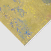 Bäume auf gelbem Hintergrund, Redon Seidenpapier (Ausschnitt)