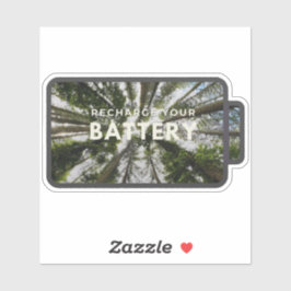 Bäume-Aufladen-Aufkleber Aufkleber