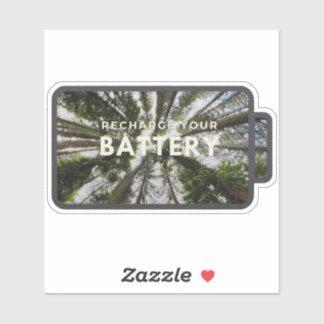 Bäume-Aufladen-Aufkleber Aufkleber