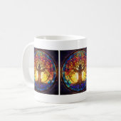 Bäume aus lebenserhaltendem Glas Tasse (Vorderseite Links)