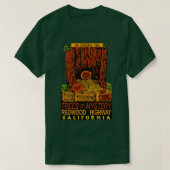 Bäume aus Mystery Redwood California T-Shirt (Design vorne)