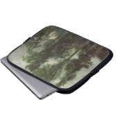 Bäume bei Hampstead Laptopschutzhülle (Vorne Knopf)