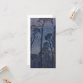 Bäume bei Twilight (von Edward Robert Hughes) Karte (Vorderseite/Rückseite Beispiel)