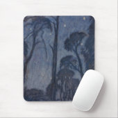 Bäume bei Twilight (von Edward Robert Hughes) Mousepad (Mit Mouse)