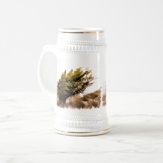 BÄUME BIERGLAS (Vorderseite Links)