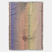 Bäume blasen im Wind Decke (Vorderseite Vertikal)