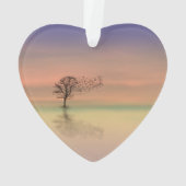 Bäume blasen im Wind Ornament (Rückseite)