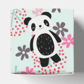 Bäume, Blume und Panda-Bären Geschenkschachtel (Oben)