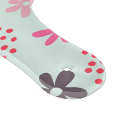 Bäume, Blume und Panda-Bären Schneidebrett (Ecke)