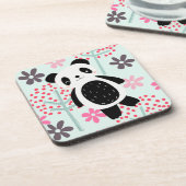 Bäume, Blume und Panda-Bären Untersetzer (Linke Seite)