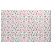 Bäume, Blumen und Panda-Bärn-Gewebe Stoff (Yard (91,4 cm))