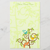 Bäume Briefpapier (Vorderseite)