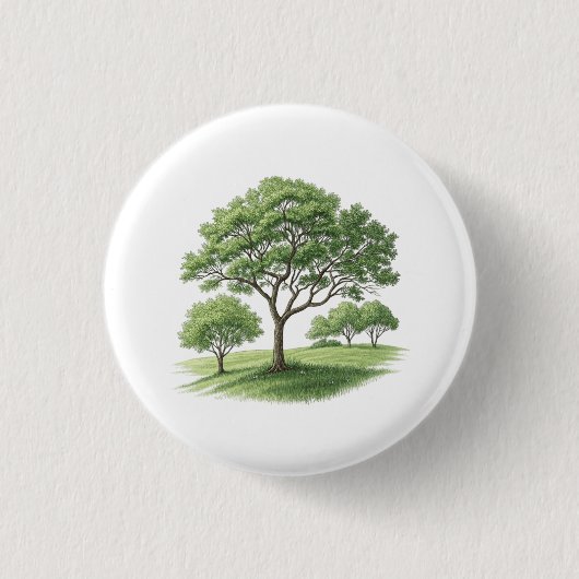 Bäume Button (Vorderseite)