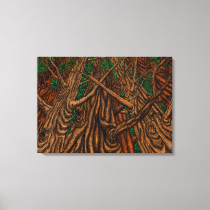 Bäume - Canvas Print Leinwanddruck