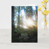 Bäume Christliche Bibel Verse Scripture Creationar Karte (Gelbe Blume)