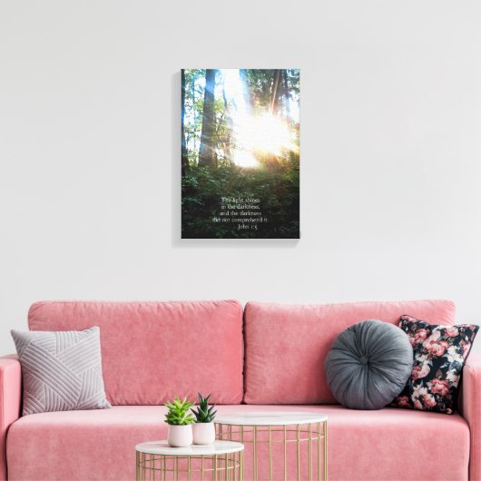 Bäume Christliche Bibel Verse Scripture Creationar Leinwanddruck (Insitu (Wohnzimmer))