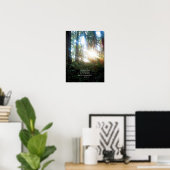 Bäume Christliche Bibel Verse Scripture Creationar Poster (Heimbüro)