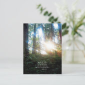 Bäume Christliche Bibel Verse Scripture Creationar Postkarte (Stehend Vorderseite)