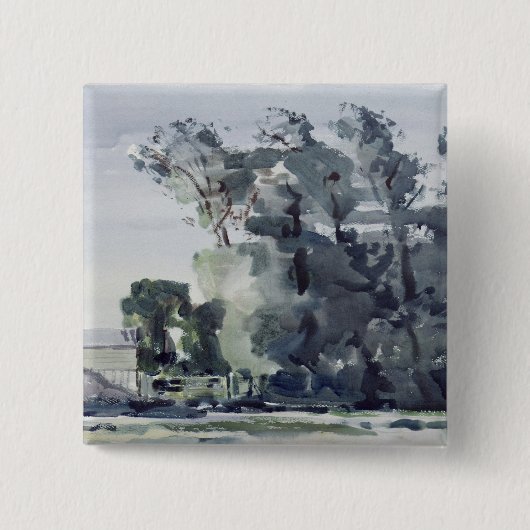 Bäume - Dämmerung Button (Vorderseite)