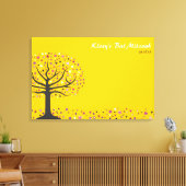 Bäume des Lebens Bat Mitzvah Sign-In Board Leinwanddruck (Insitu (Wohnzimmer))