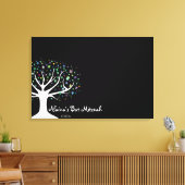 Bäume des Lebens Bat Mitzvah Sign-In Board Leinwanddruck (Insitu (Wohnzimmer))