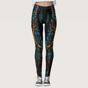 Bäume des Lebens Girl-Power Leggings