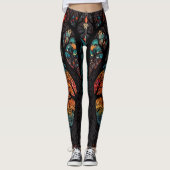 Bäume des Lebens Girl Power & Liebe Leggings (Vorderseite)