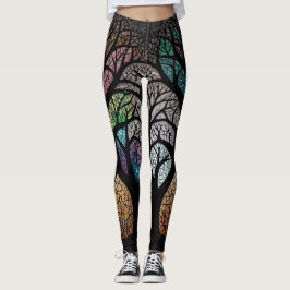 Bäume des Lebens Girl Power & Liebe Leggings