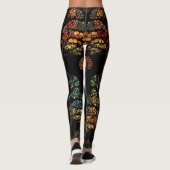 Bäume des Lebens Girl Power & Liebe Leggings (Rückseite)