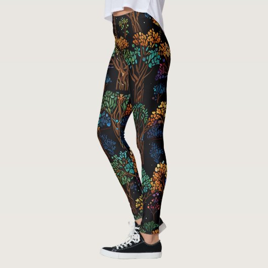 Bäume des Lebens Girl Power & Liebe Leggings (Links)