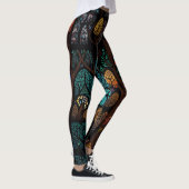 Bäume des Lebens Girl Power & Liebe Leggings (Rechts)