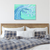 Bäume des Lebens Leinwanddruck (Insitu (Schlafzimmer))