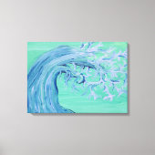 Bäume des Lebens Leinwanddruck (Vorderseite)