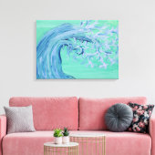 Bäume des Lebens Leinwanddruck (Insitu (Wohnzimmer))