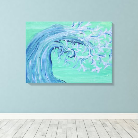 Bäume des Lebens Leinwanddruck (Insitu (Holzboden))