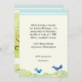 Bäume des Lebens, Whimsical Boy Baby Dusche Einlad Einladung (Vorne/Hinten)