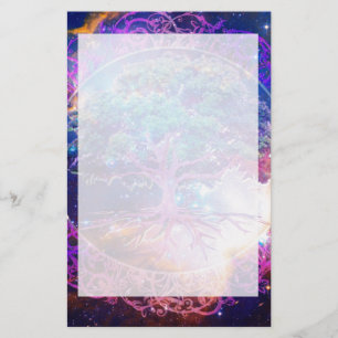 Bäume des Lebenswohls Briefpapier