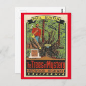 Bäume des Mystery Redwood Highway Postkarte (Vorne/Hinten)