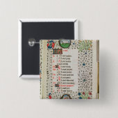 Bäume des Widders und eines Mannholzschlags Button (Vorne & Hinten)